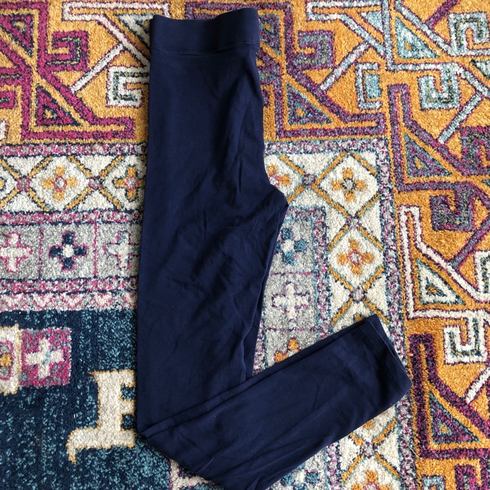 Navy blue leggings